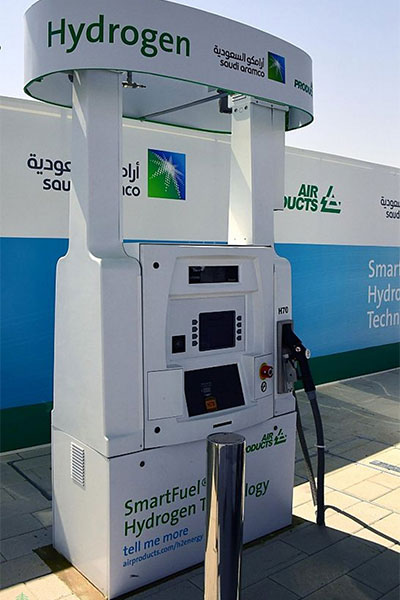 تدشين أول محطة لتزويد السيارات بوقود الهيدروجين بالسعودية